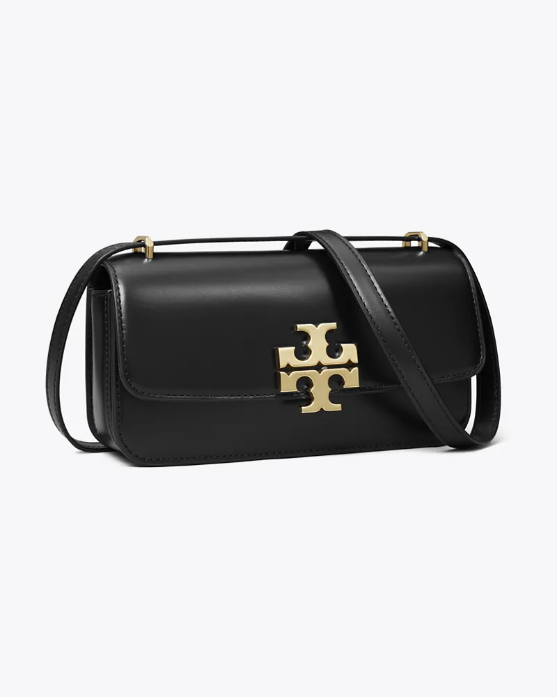 Tory Burch Damen Kleine, rechteckige Eleanor Tasche Black