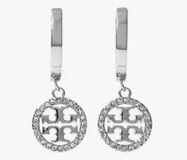 Damen Icon Pavé-Creole in Silber