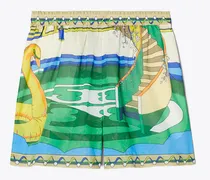 Damen Bedruckte Camp Shorts