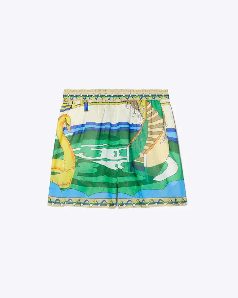 Tory Burch Damen Bedruckte Camp Shorts The
