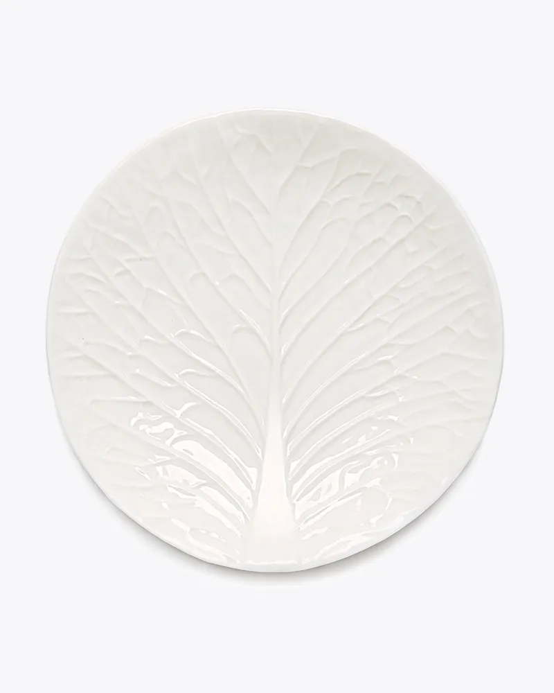 Tory Burch Damen Salatteller Im Lettuce-Design, 4er-Set in Weiß White