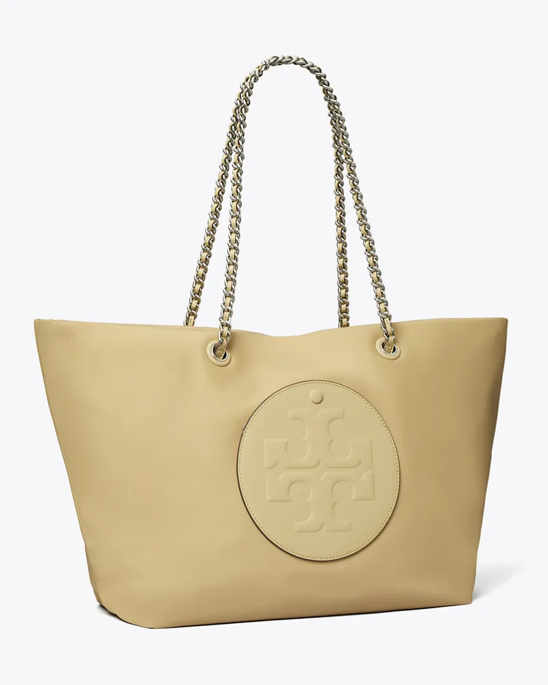 Tory Burch Damen Ella Tote Bag mit Kette Praline