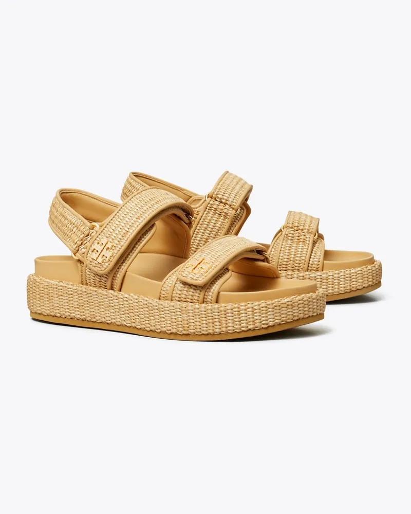 Tory Burch Damen Kira Sport Sandale Havana