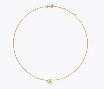 Damen Icon Halskette mit Emailleanhänger