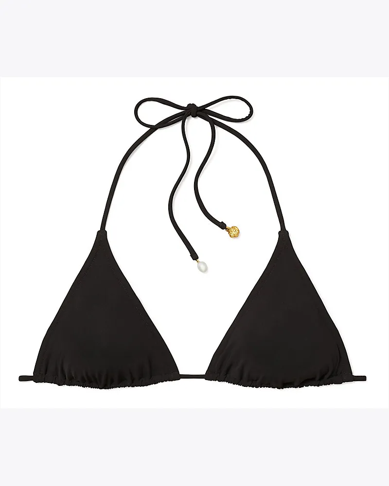 Tory Burch Einfarbiges String-Bikinioberteil 