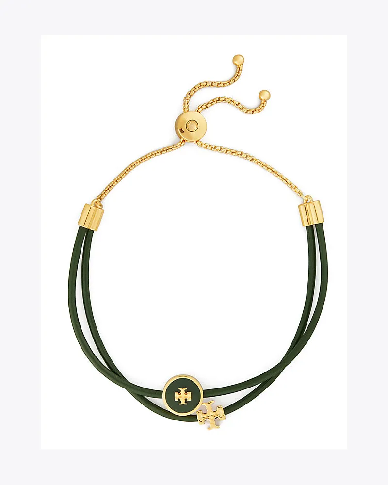 Tory Burch Kira Armband Mit Emaille Und Schiebeverschluss 