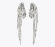 Damen Wave Ketten-Ohrringe