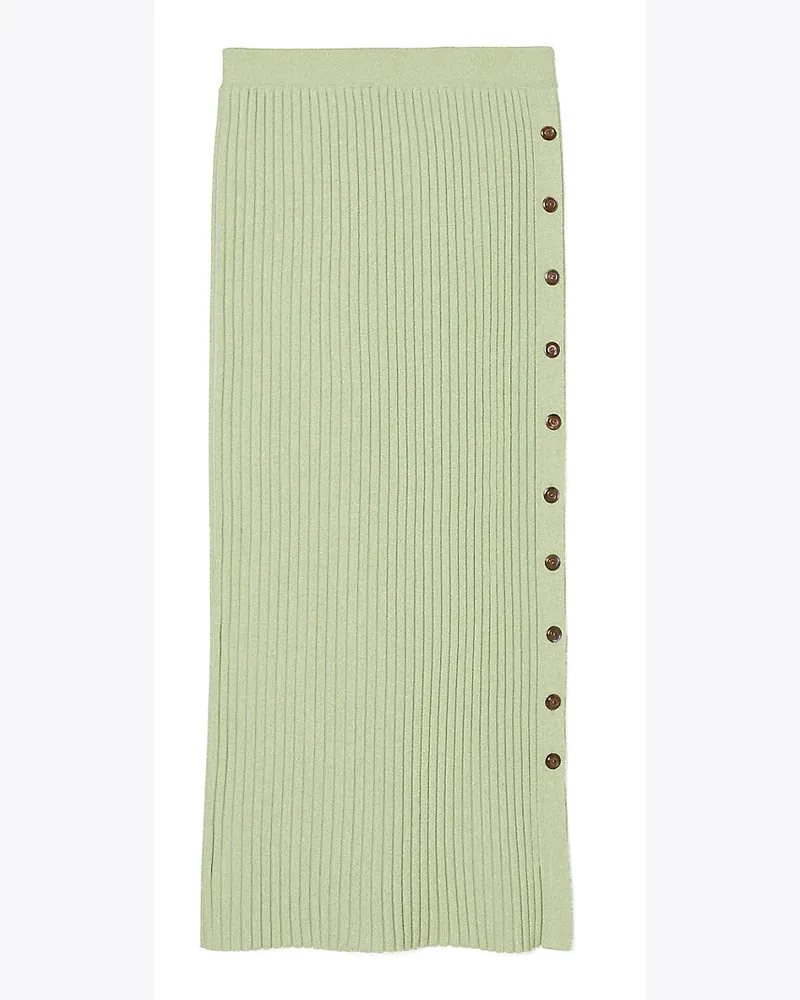 Tory Burch Strickrock Mit Lurexstreifen Clear