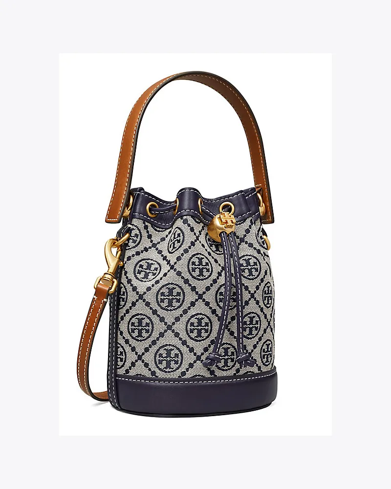 Tory Burch Kleine Beuteltasche Aus Jacquard Mit T-Monogramm 