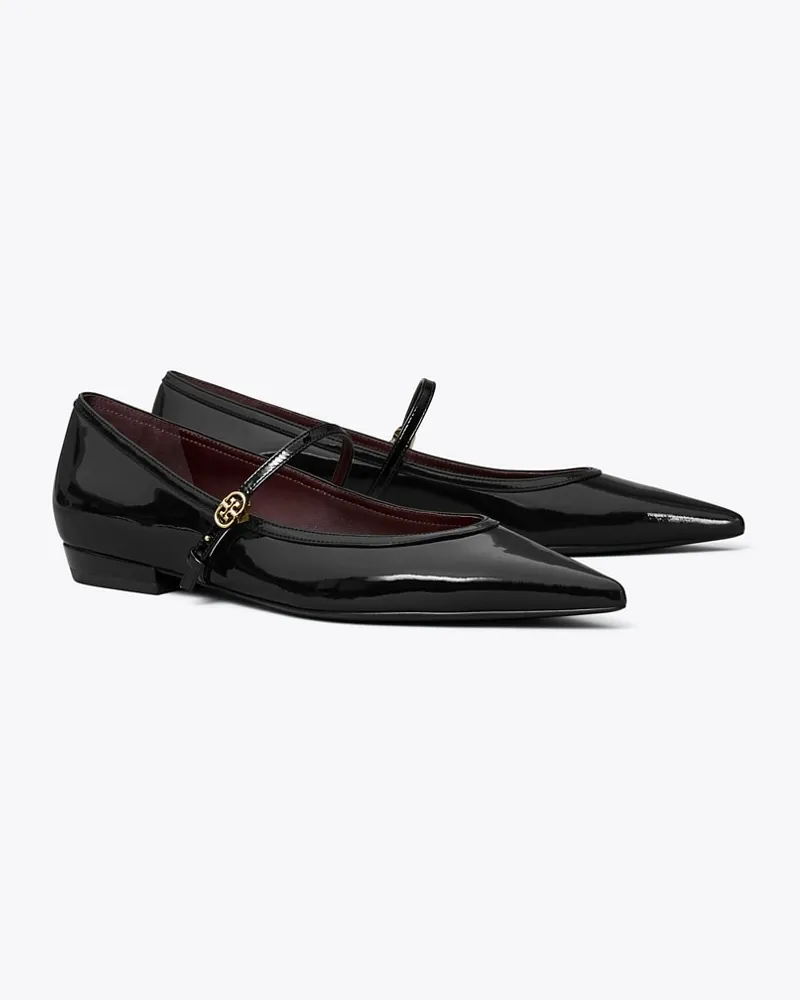 Tory Burch Damen Mary Jane Flat mit Doppel-T-Schnalle Perfect
