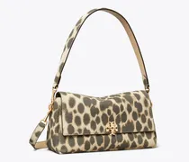 Damen Kleine Charlie Schultertasche aus Wildleder