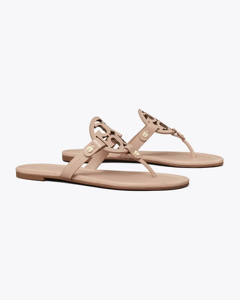 Tory Burch Damen Miller Sandale, Leder Light