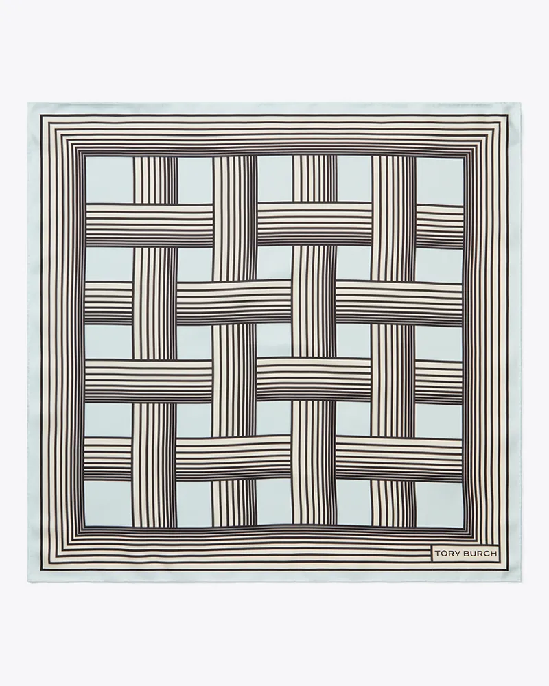 Tory Burch Damen Gradual Stripe Neckerchief Gradual