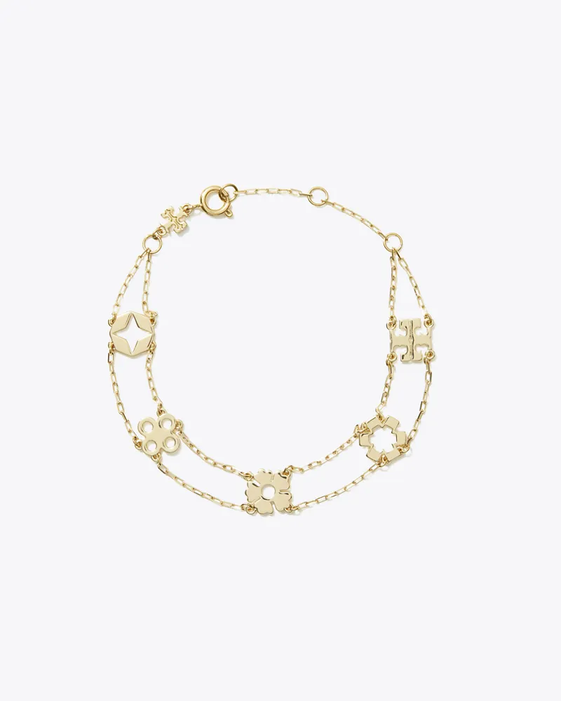Tory Burch Damen Zweireihiges Armband Tory