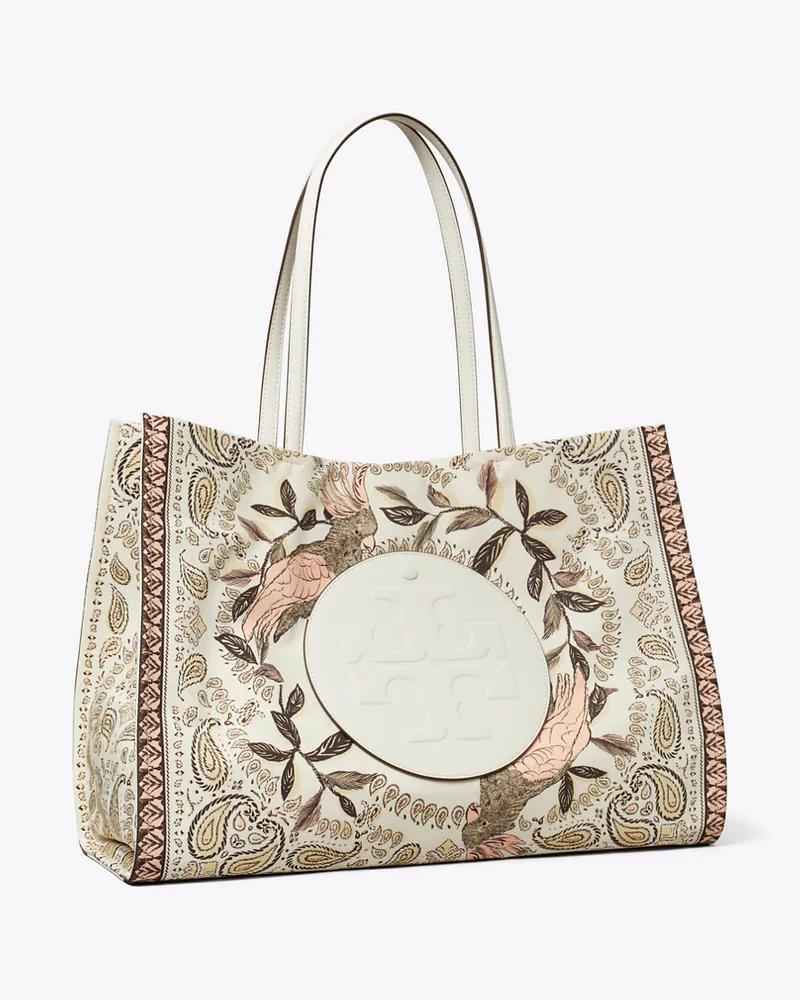 Tory Burch Damen Bedruckte Ella Tote Bag Pink