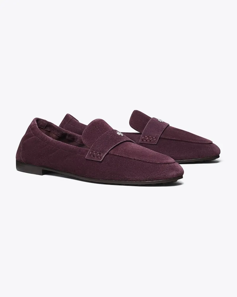 Tory Burch Damen Ballerina-Loafer Plum