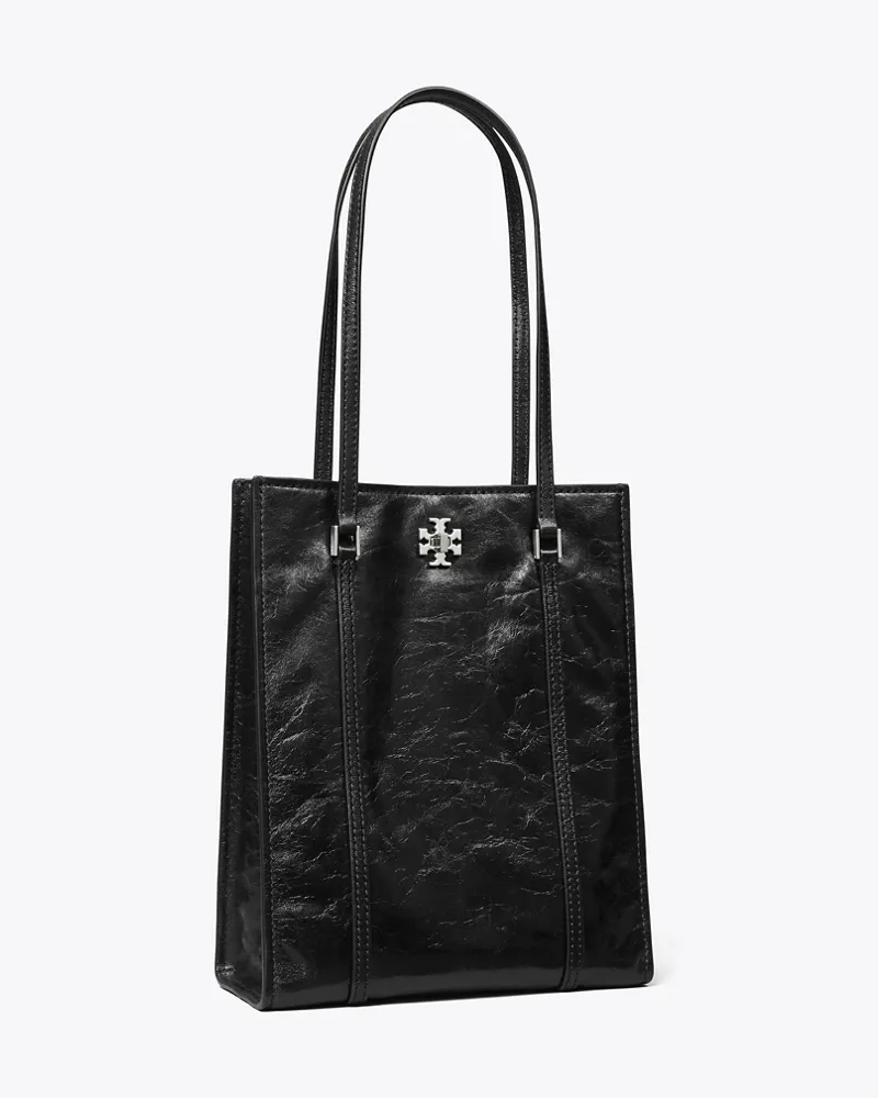 Tory Burch Damen Kleine Kira Tote Bag mit Drehverschluss Black