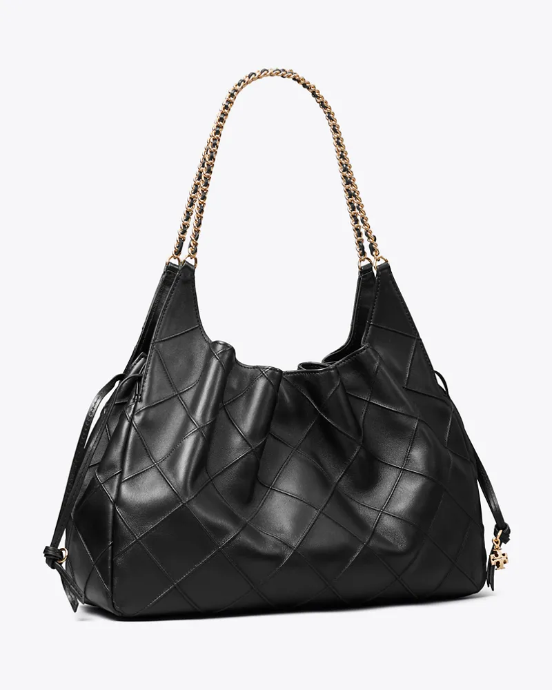 Tory Burch Damen Große Fleming Tote Bag Black