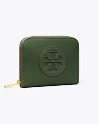 Tory Burch Small Ella Bio Zip Wallet Basil