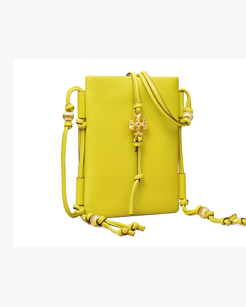Tory Burch Weiche Smartphonetasche Mit Perlenbesetztem Trageriemen 