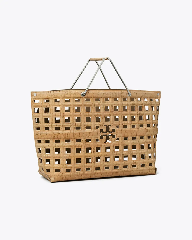 Tory Burch Damen Ella Market Tote Bag Sandy