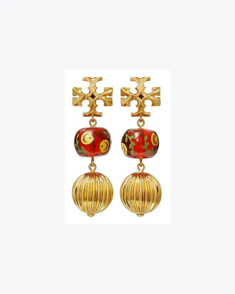 Tory Burch Kleiner Roxanne Doppel-Hängeohrring 