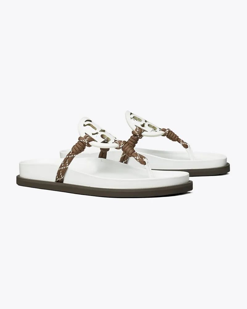 Tory Burch Damen Miller Cloud Sandale mit Kordeldetails Cloud