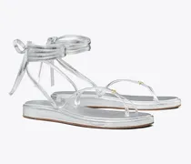 Damen Capri Sandale mit Fesselbändern