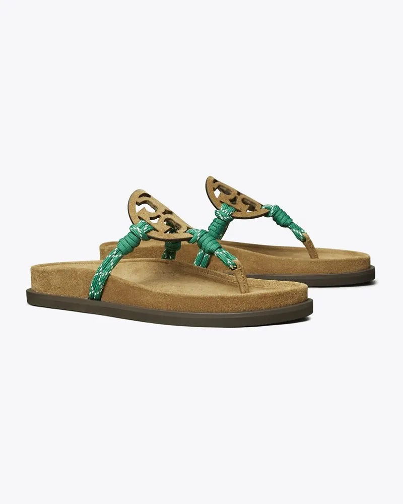 Tory Burch Damen Miller Cloud Sandale mit Kordeldetails Alce