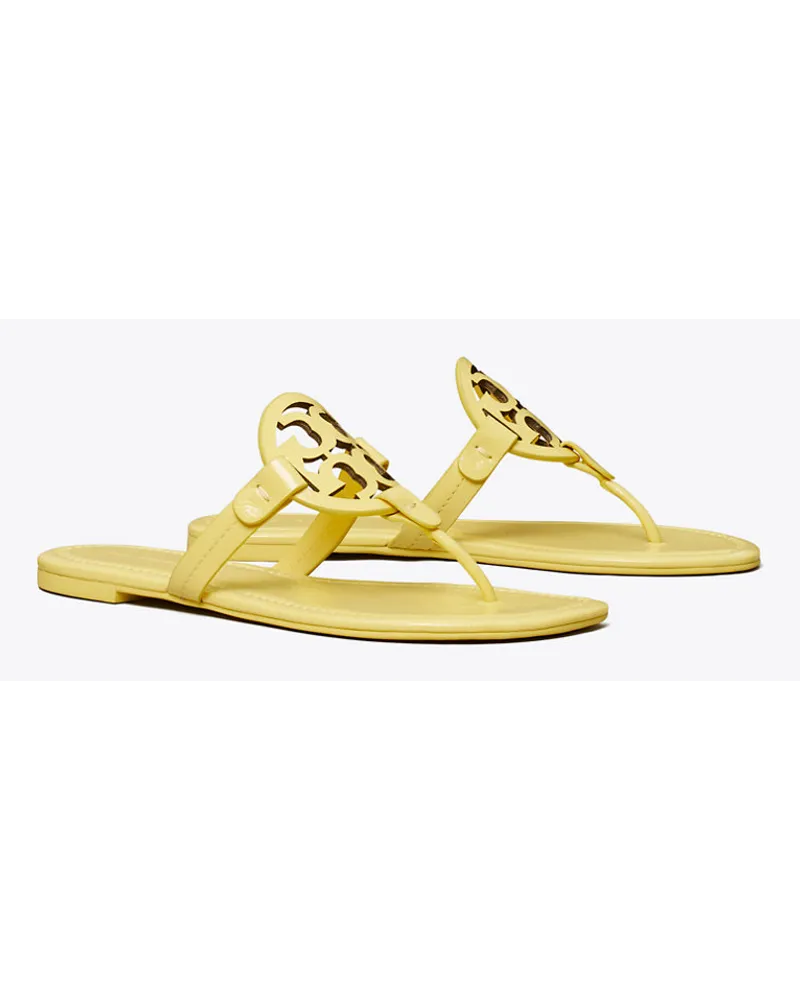 Tory Burch Miller Patent Sandal Lemon