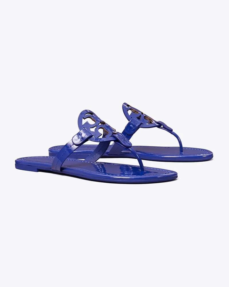 Tory Burch Miller Sandale aus Lackleder Ballpoint