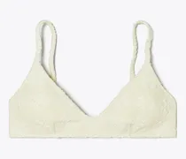Damen Logo Bikinioberteil aus Terry