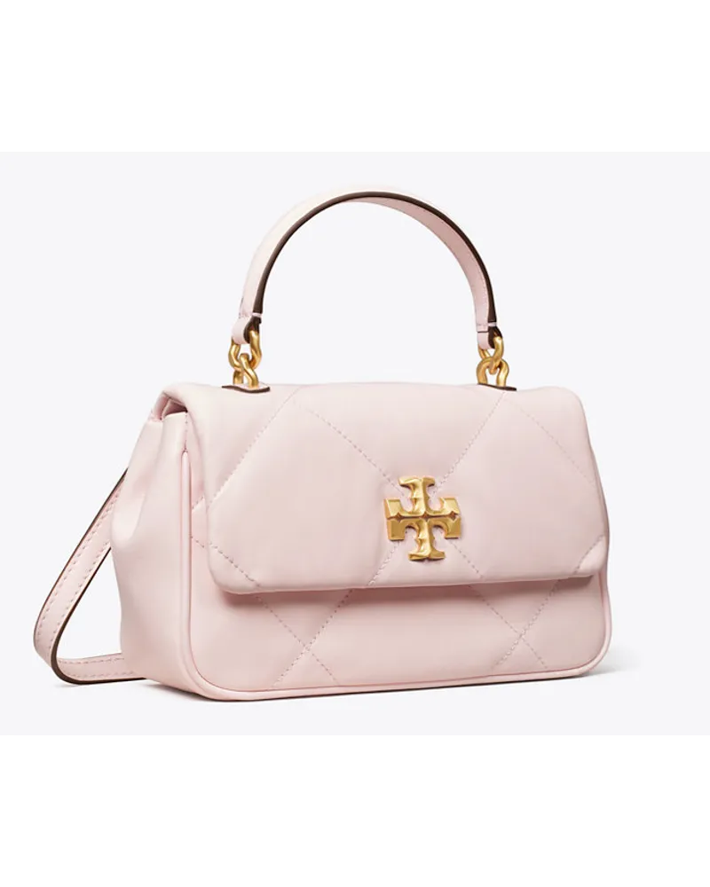 Tory Burch Kira Diamond Quilt Top-Handle Rose