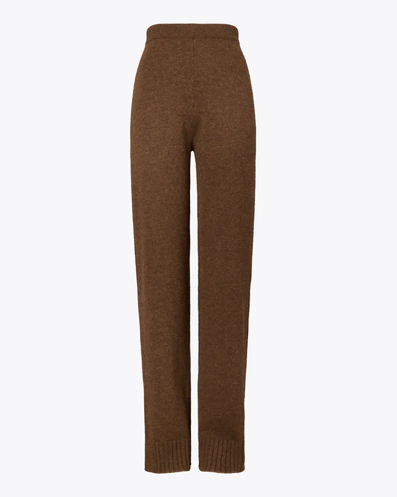 Tory Burch Legere Hose aus Wolle Dark