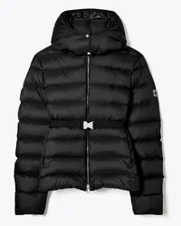 Tory Burch Belted Down Jacket Black