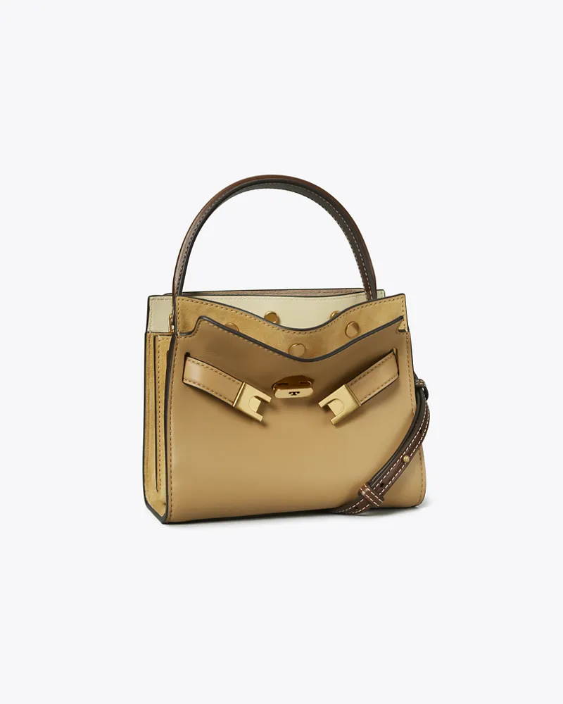 Tory Burch Damen Petite Lee Radziwill Double Bag Ginger