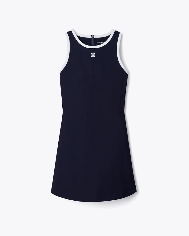 Tory Burch Damen Racerback-Tenniskleid aus Jersey Deep