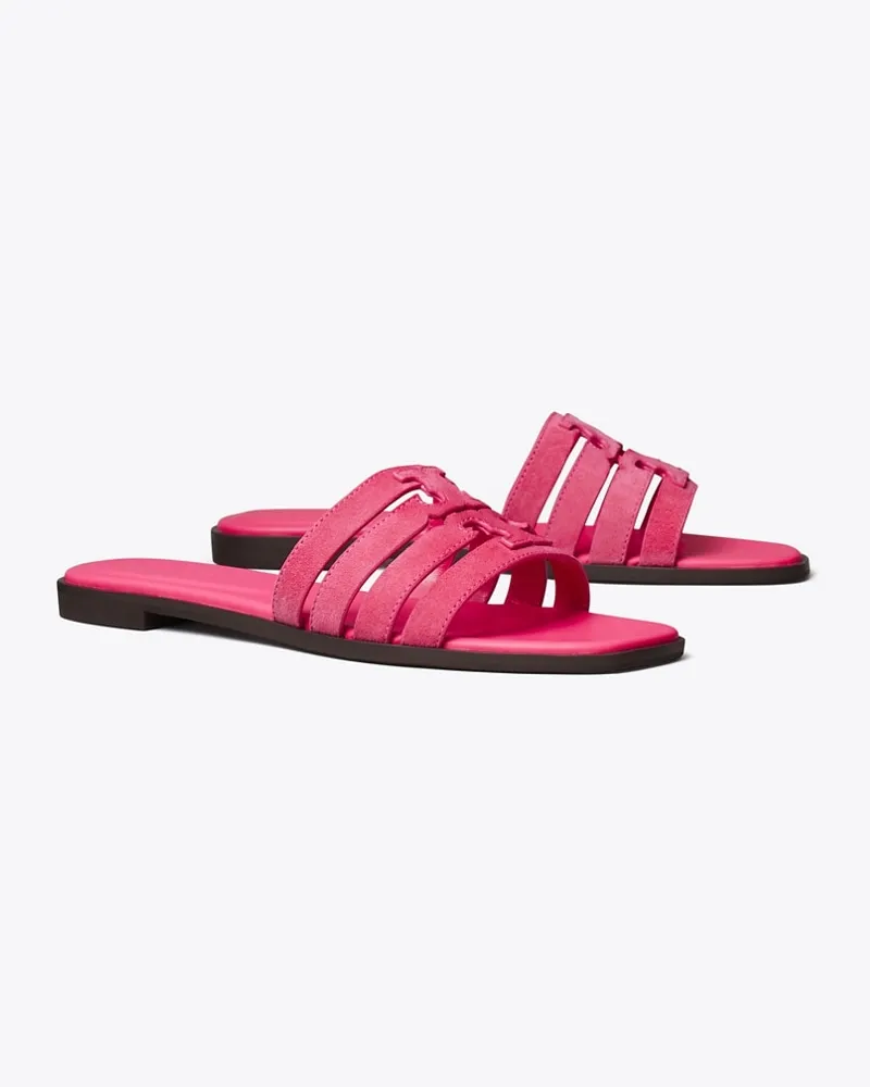Tory Burch Damen Ines Slide Fuschia