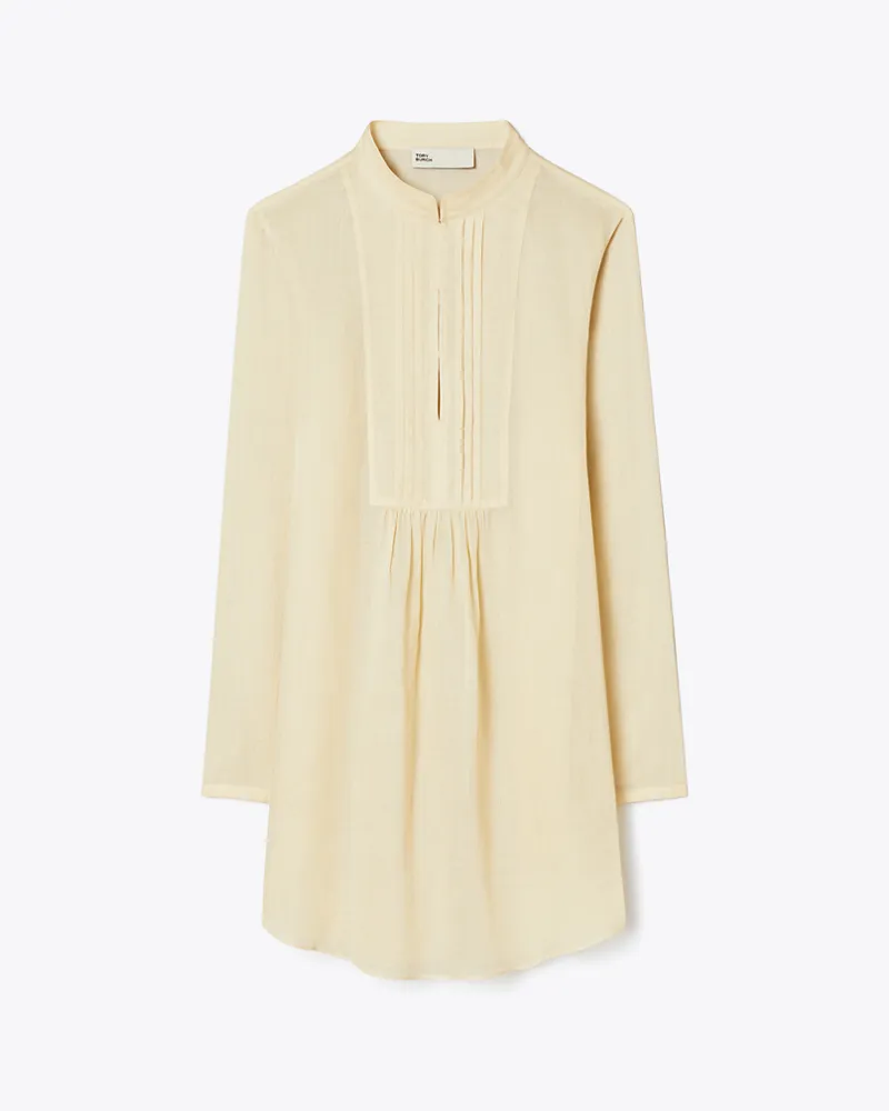 Tory Burch Damen Strandhemd aus Ramie Birch