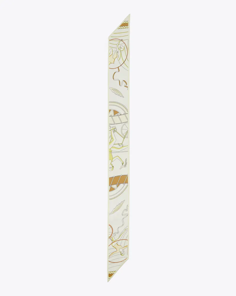 Tory Burch Damen Acrobats Ribbon Tie Yellow