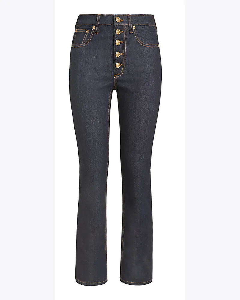 Tory Burch Jeans Mit Verdeckter Knopfleiste Resin