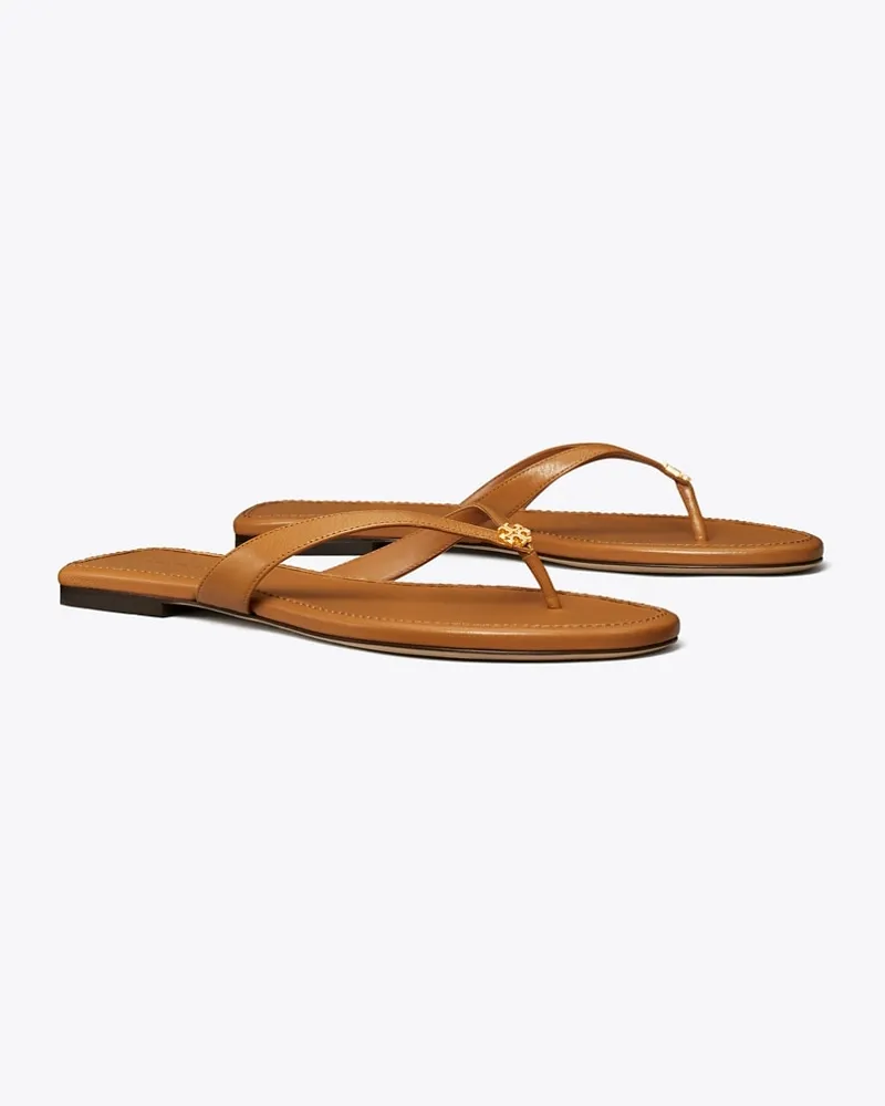 Tory Burch Damen Klassischer Flipflop in Beige Caramel