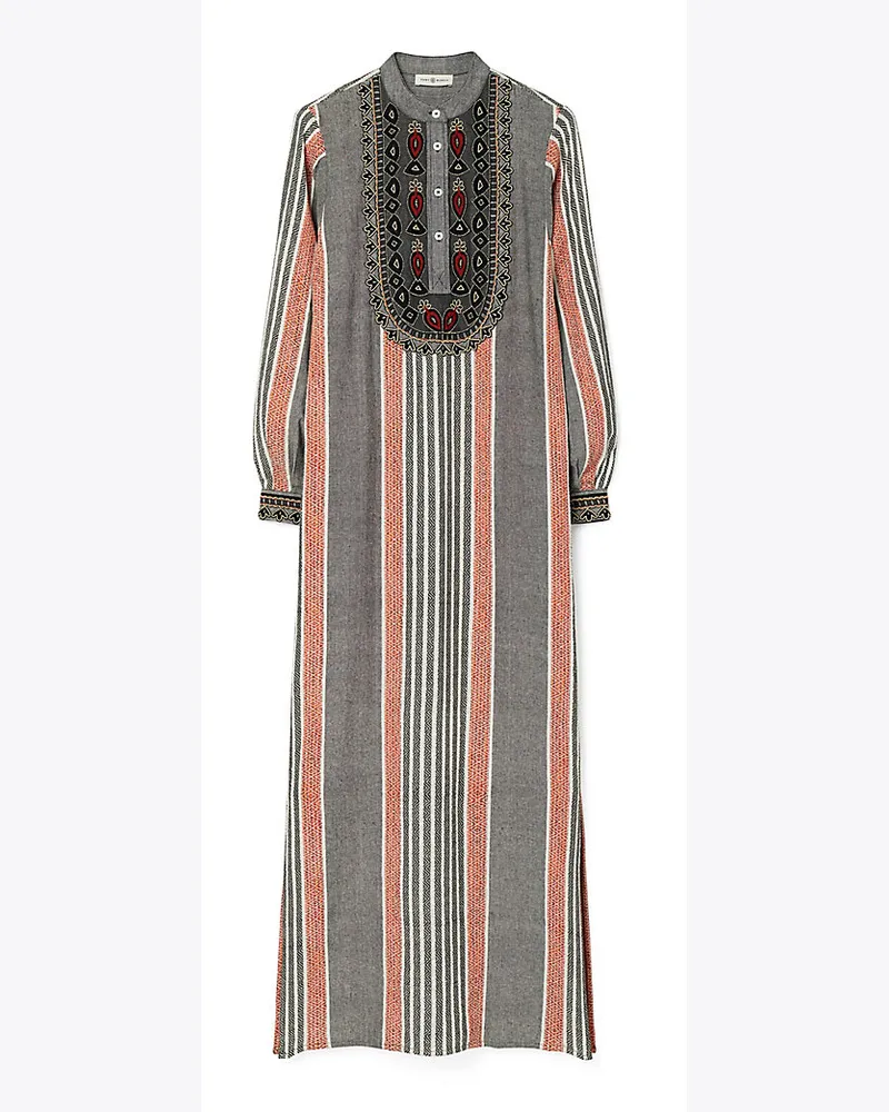 Tory Burch Bestickter Kaftan Washed