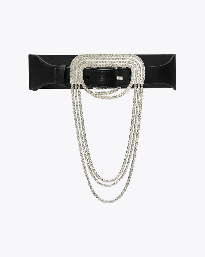 Tory Burch Verzierter Gürtel Black