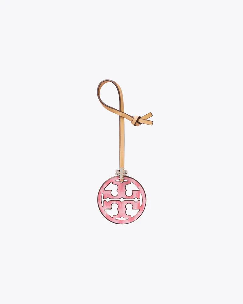 Tory Burch Damen Miller Logo Bag Charm Rose