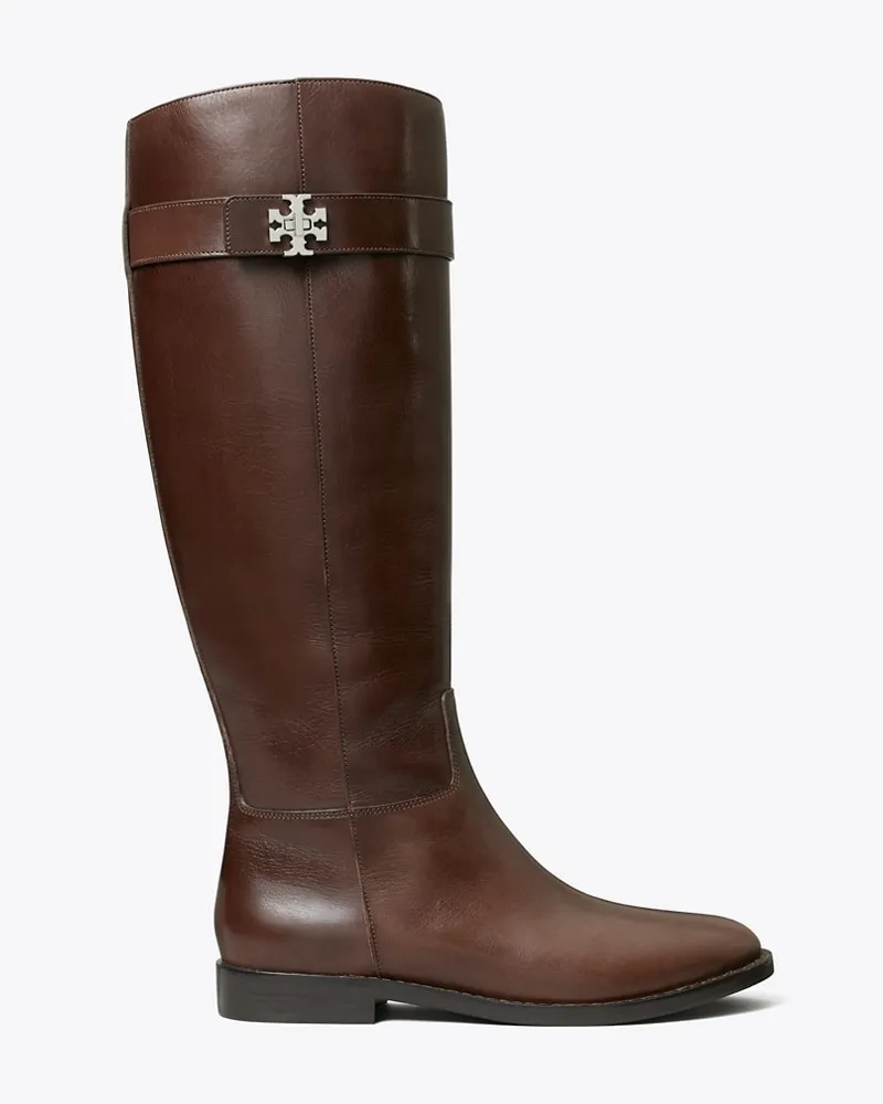 Tory Burch Reitstiefel mit Drehverschluss Dark