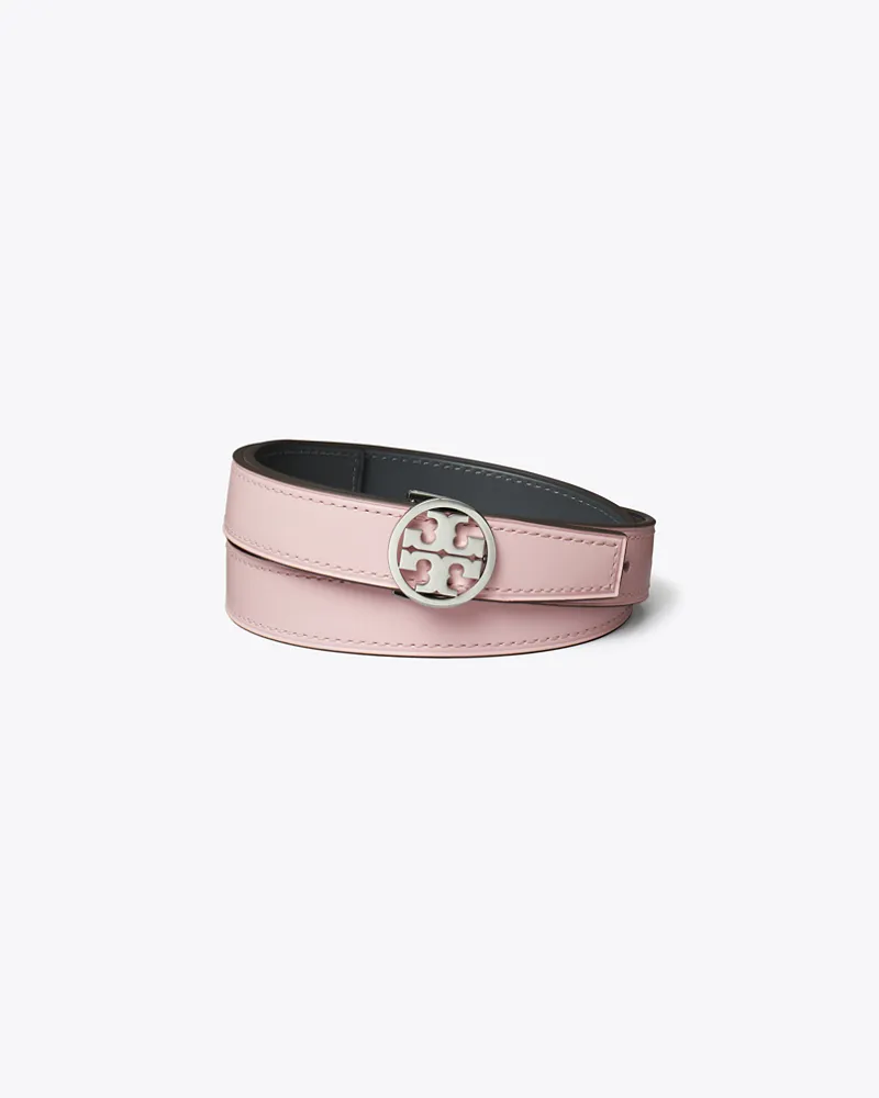 Tory Burch Damen Glatter Miller Wendegürtel, 2,5 cm True