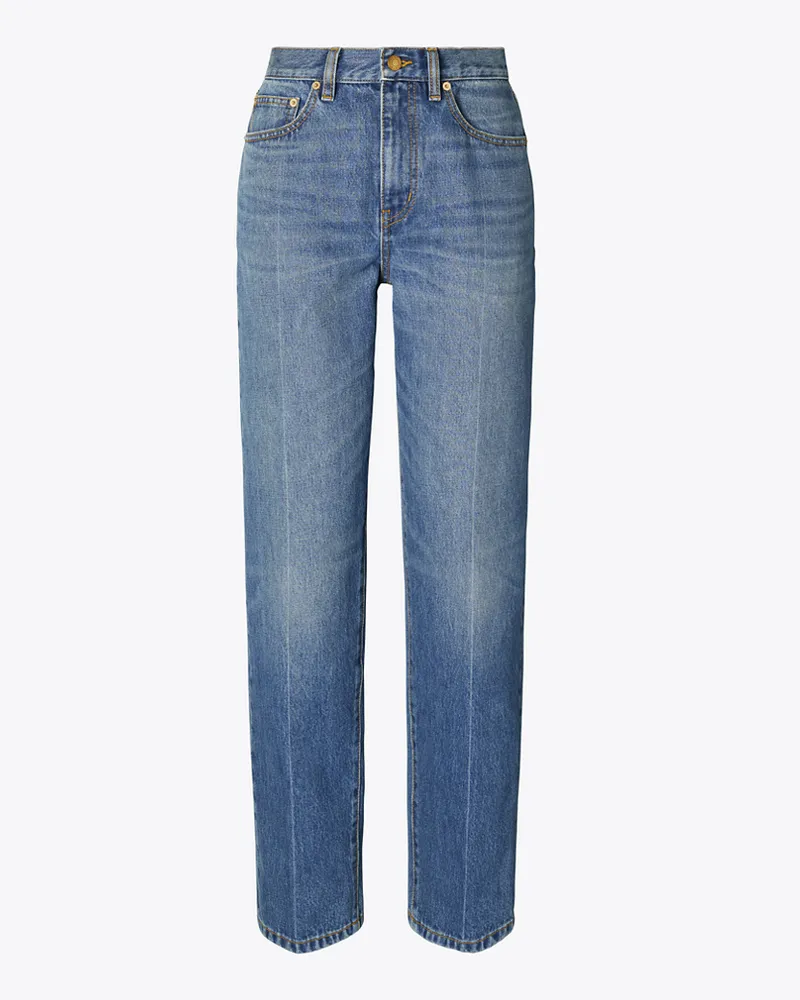 Tory Burch Damen Slim Jean Medium