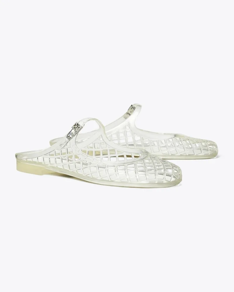 Tory Burch Damen Mellow Mary Jane aus Jelly Clear