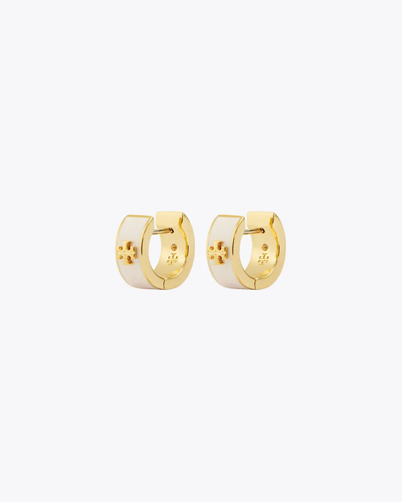 Tory Burch Icon Huggie Ohrringe Tory